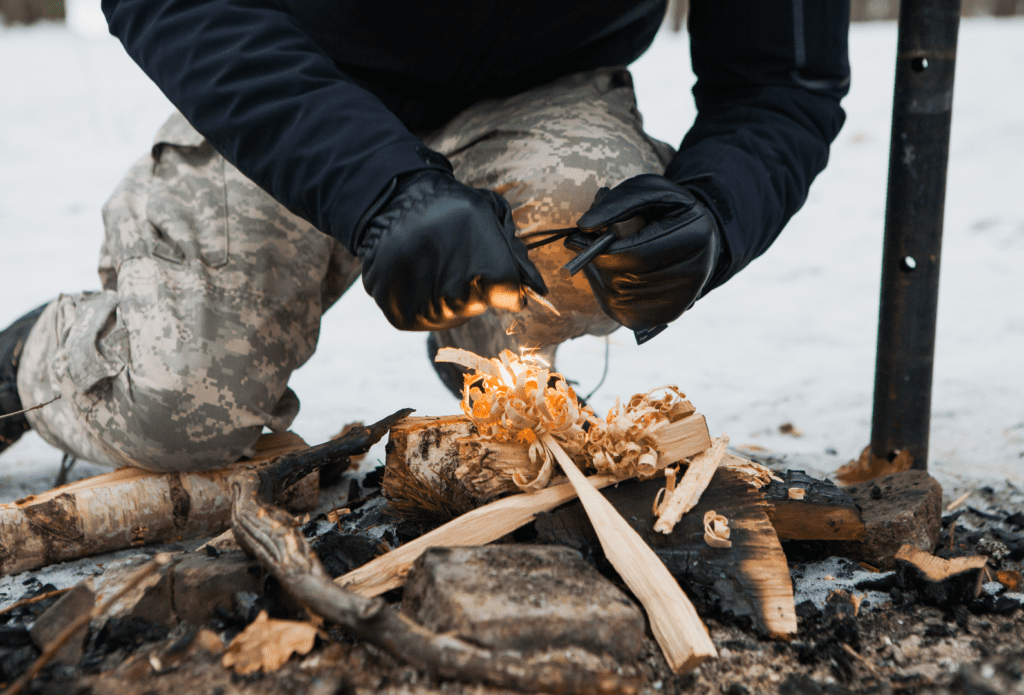How To Make A Fire In All Weather Conditions